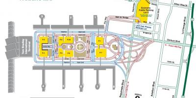 Atlanta oro uosto delta terminalo žemėlapyje