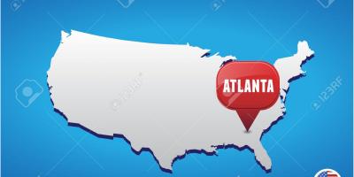 Atlanta (JAV žemėlapio