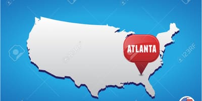Atlanta (JAV žemėlapio